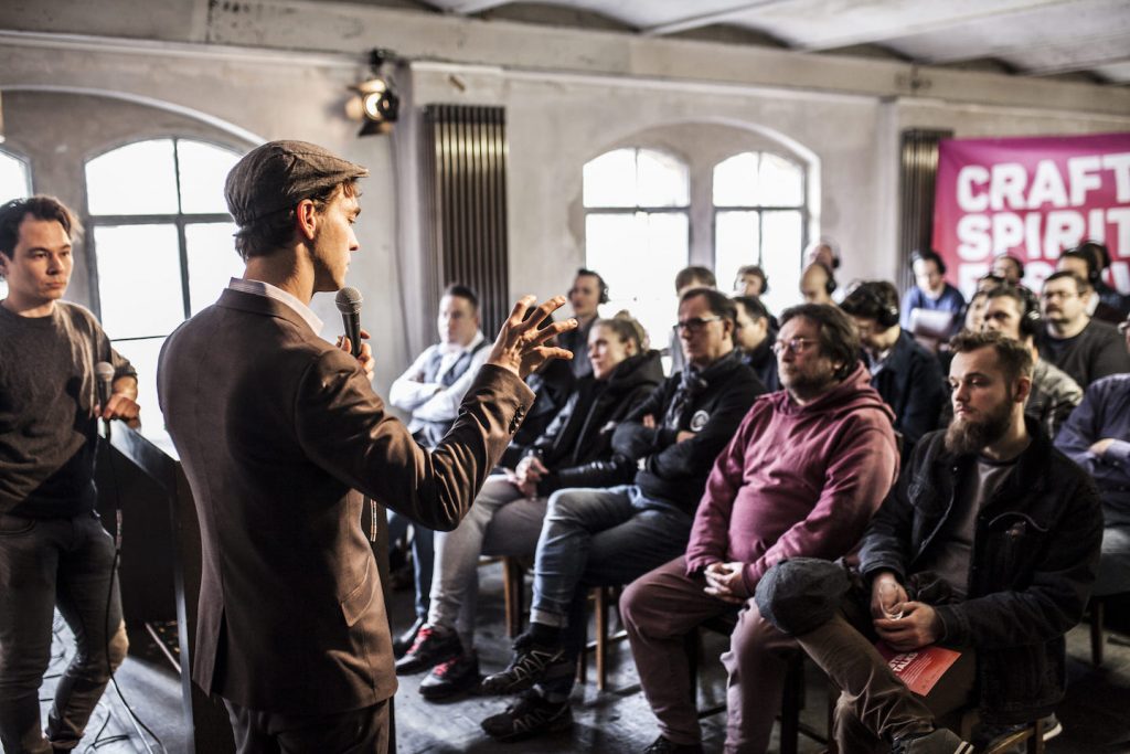 photo of a conference at craft spirit berlin in 2019